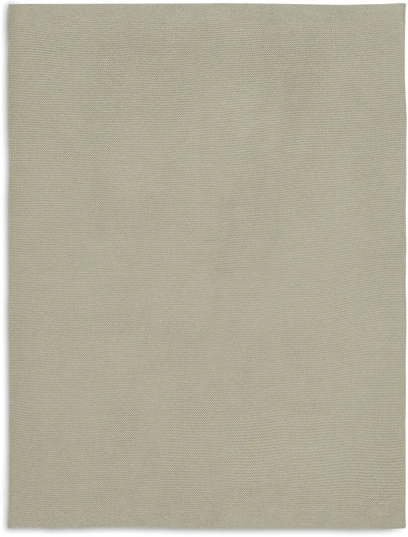 Paturа pentru copii Jollein Basic Knit 100x150 (Olive Green)