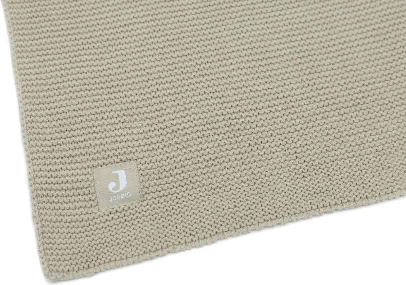 Paturа pentru copii Jollein Basic Knit 100x150 (Olive Green)