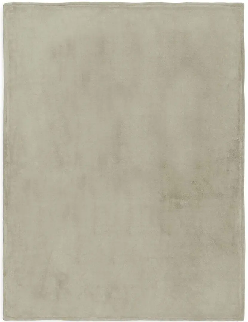 Плед детский Jollein Basic Knit 100x150 (Olive Green/Fleece)