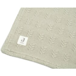 Плед детский Jollein Grain Knit 75x100 (Olive Green/Velvet) Thumb