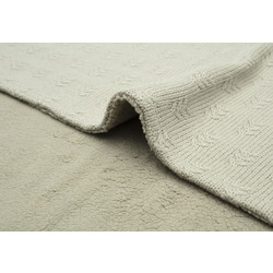 Плед детский Jollein Grain Knit 75x100 (Olive Green/Velvet) Thumb