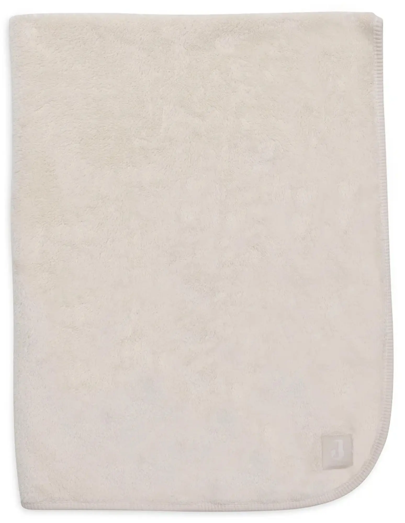Плед Jollein Basic Jersey/Sherpa 100x150 (Oatmeal) - 2