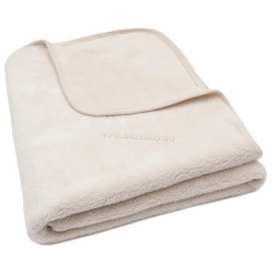 Плед Jollein Basic Jersey/Sherpa 100x150 (Oatmeal)