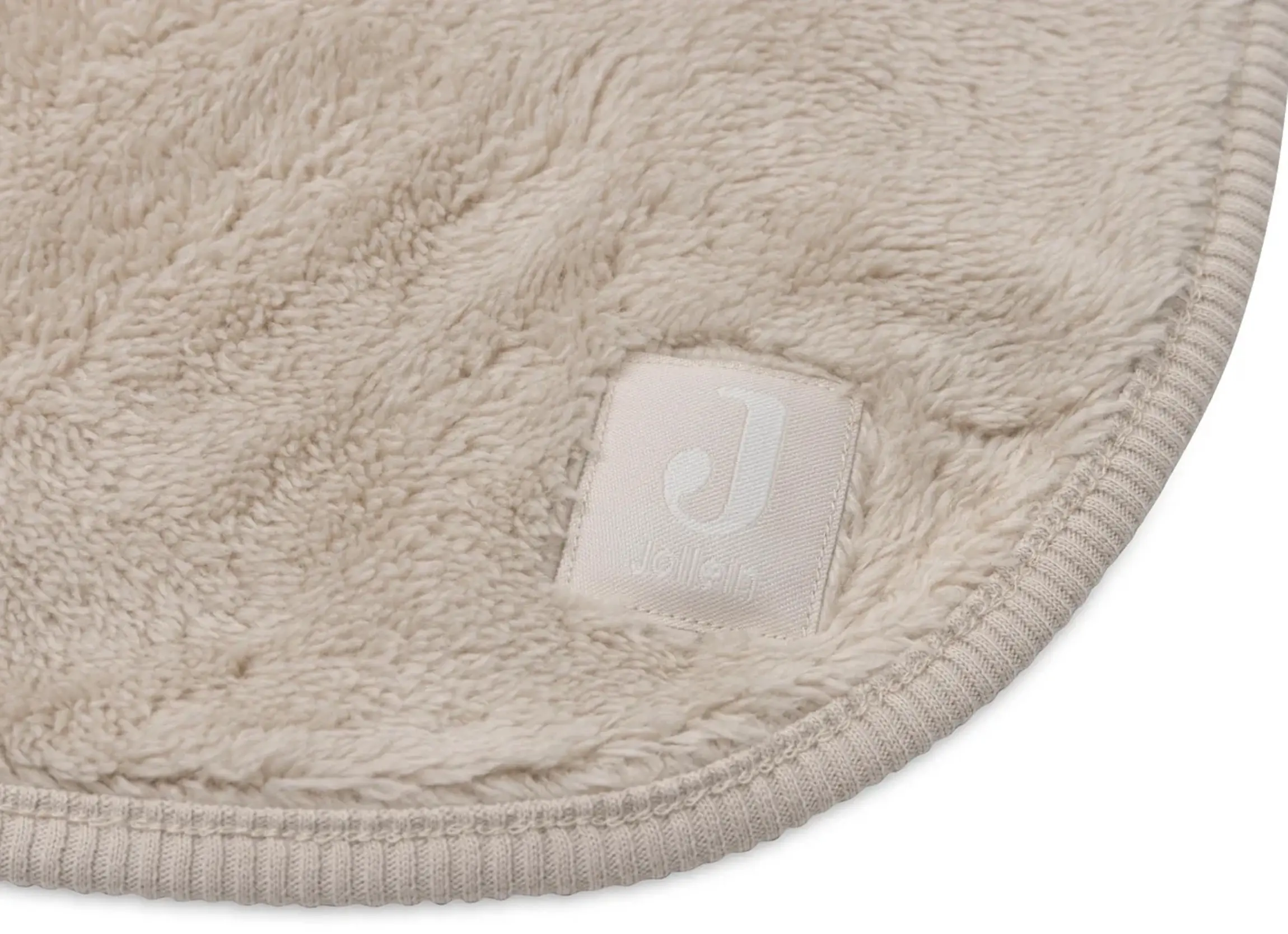 Patura Jollein Basic Jersey/Sherpa 75x100 (Warm Sand) - 3