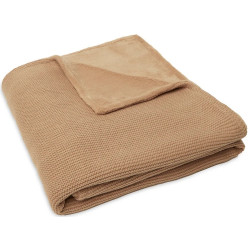 Плед Jollein Basic Knit 100x150 (Biscuit) Thumb