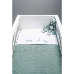 Patura Jollein Basic Knit 100x150 (Forest Green) Thumb