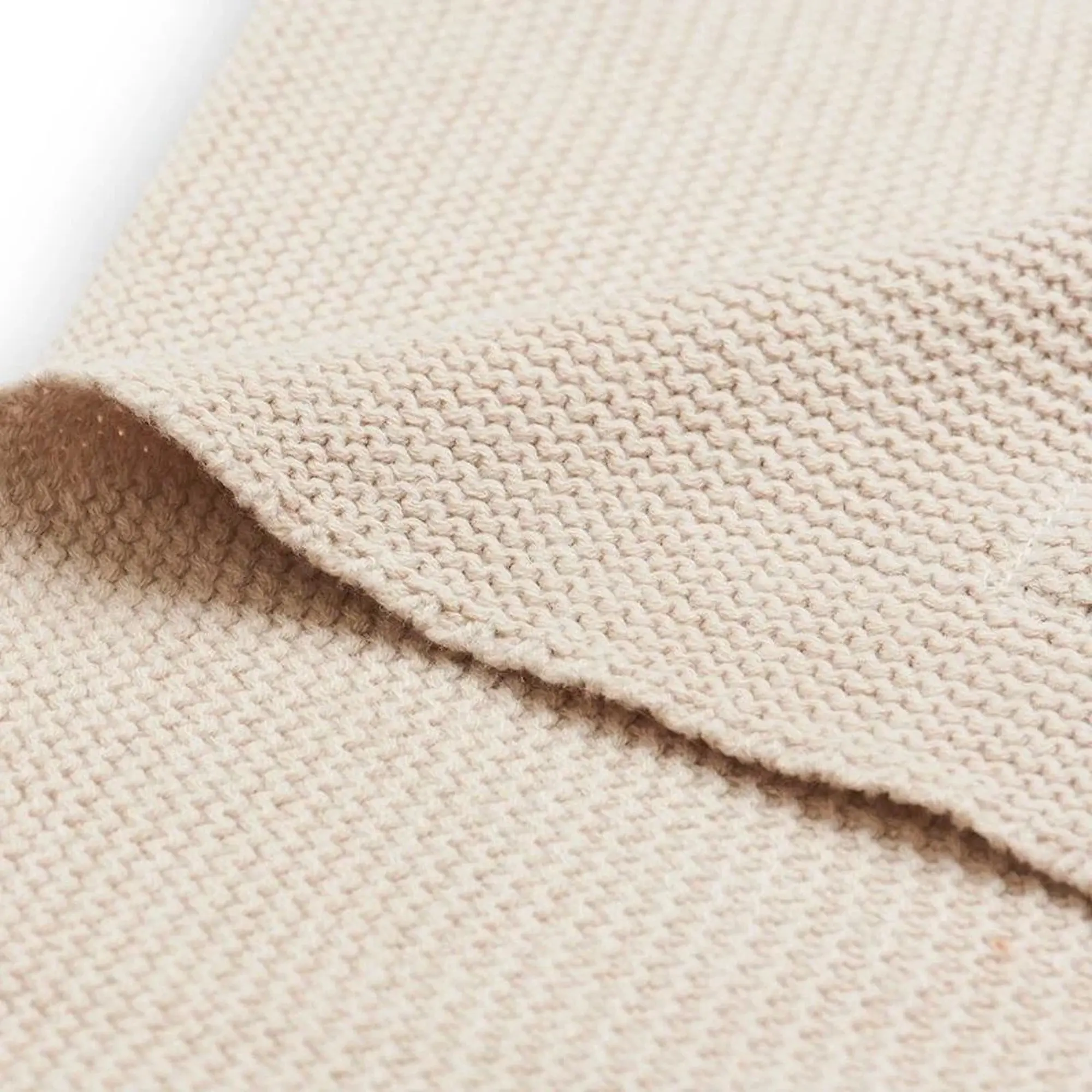 Плед Jollein Basic Knit 100x150 (Nougat) - 3