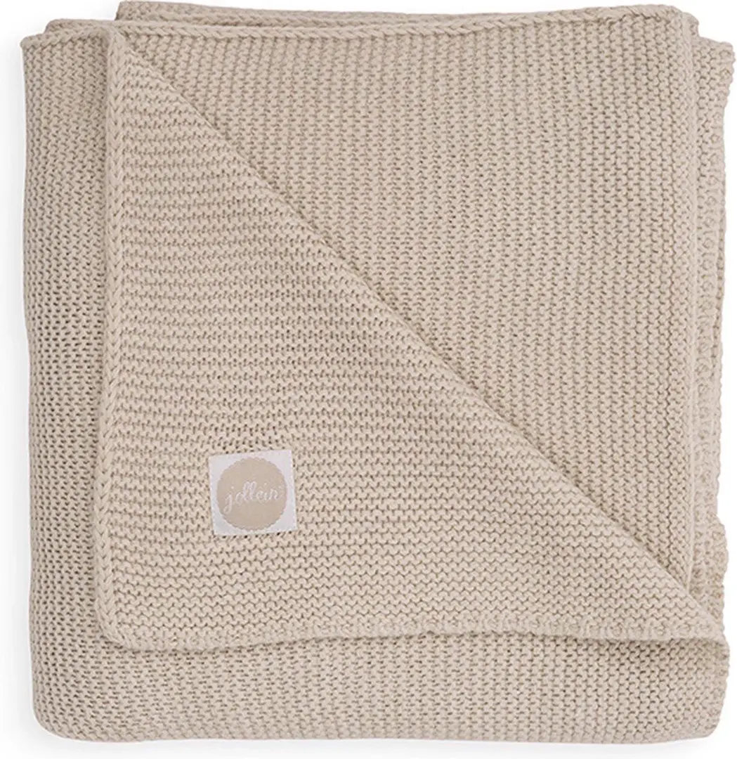 Плед Jollein Basic Knit 100x150 (Nougat)