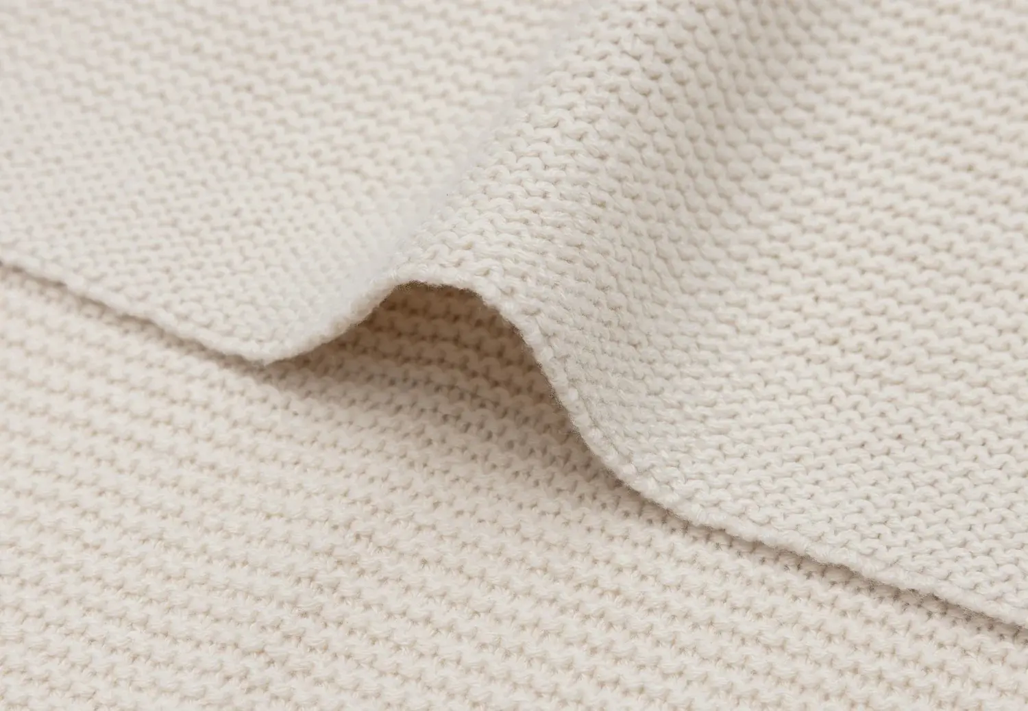 Patura Jollein Basic Knit 100x150 (Oatmeal) - 4