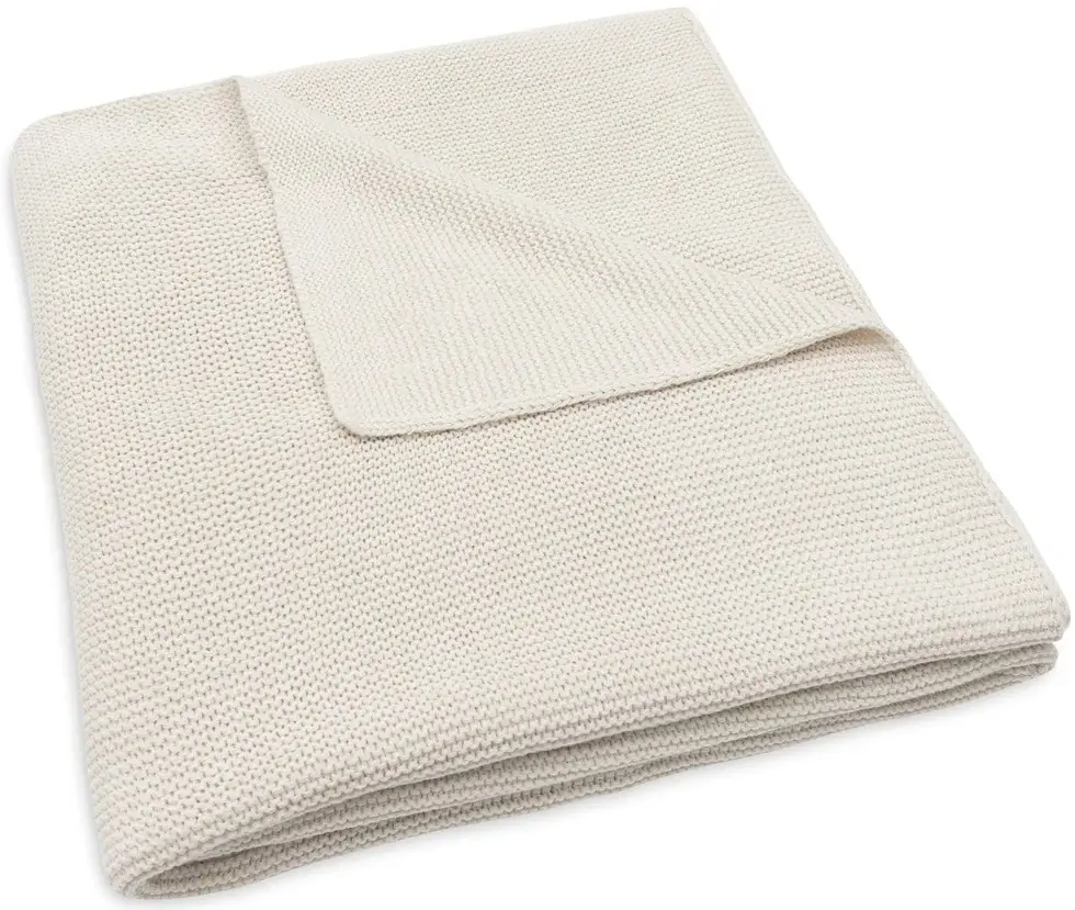 Patura Jollein Basic Knit 100x150 (Oatmeal) - 5