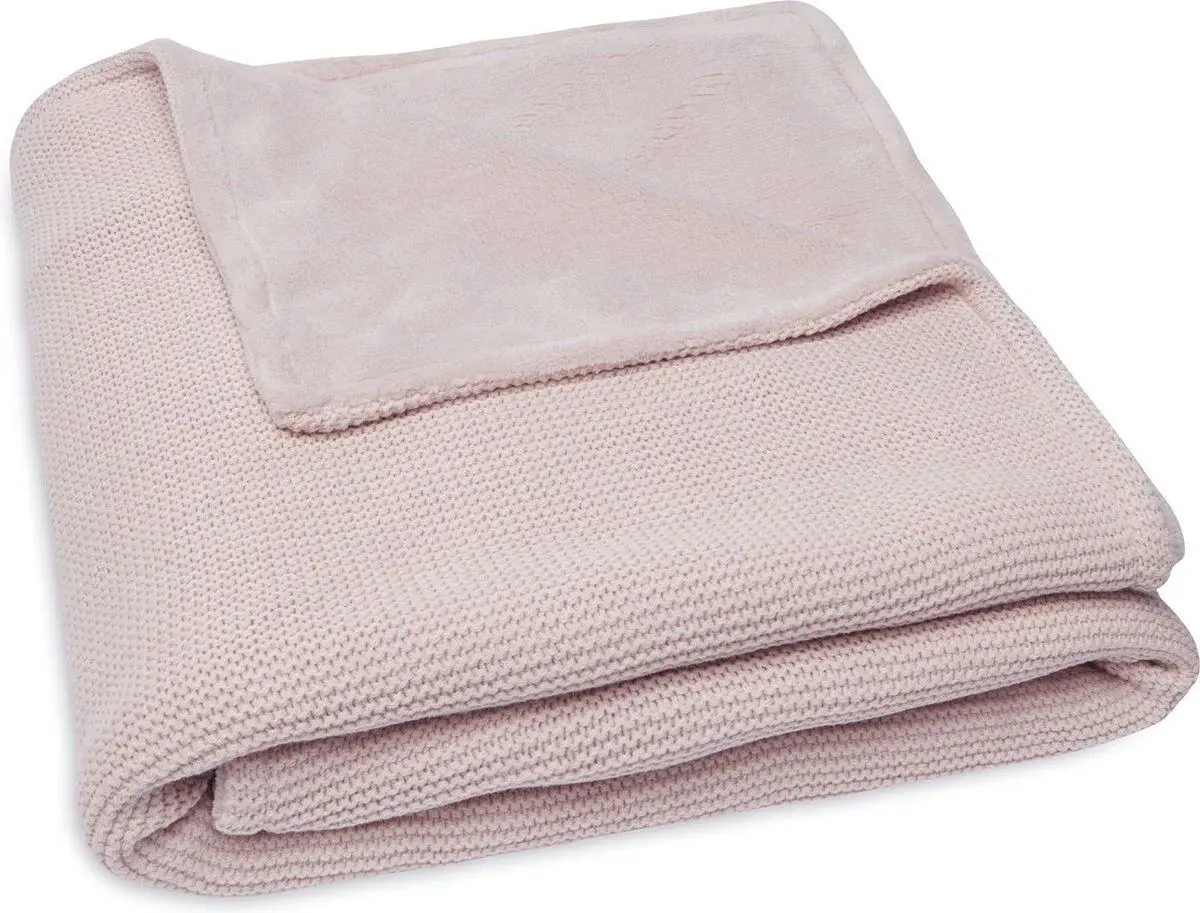 Patura Jollein Basic Knit 100x150 (Pink/Coral) - 4