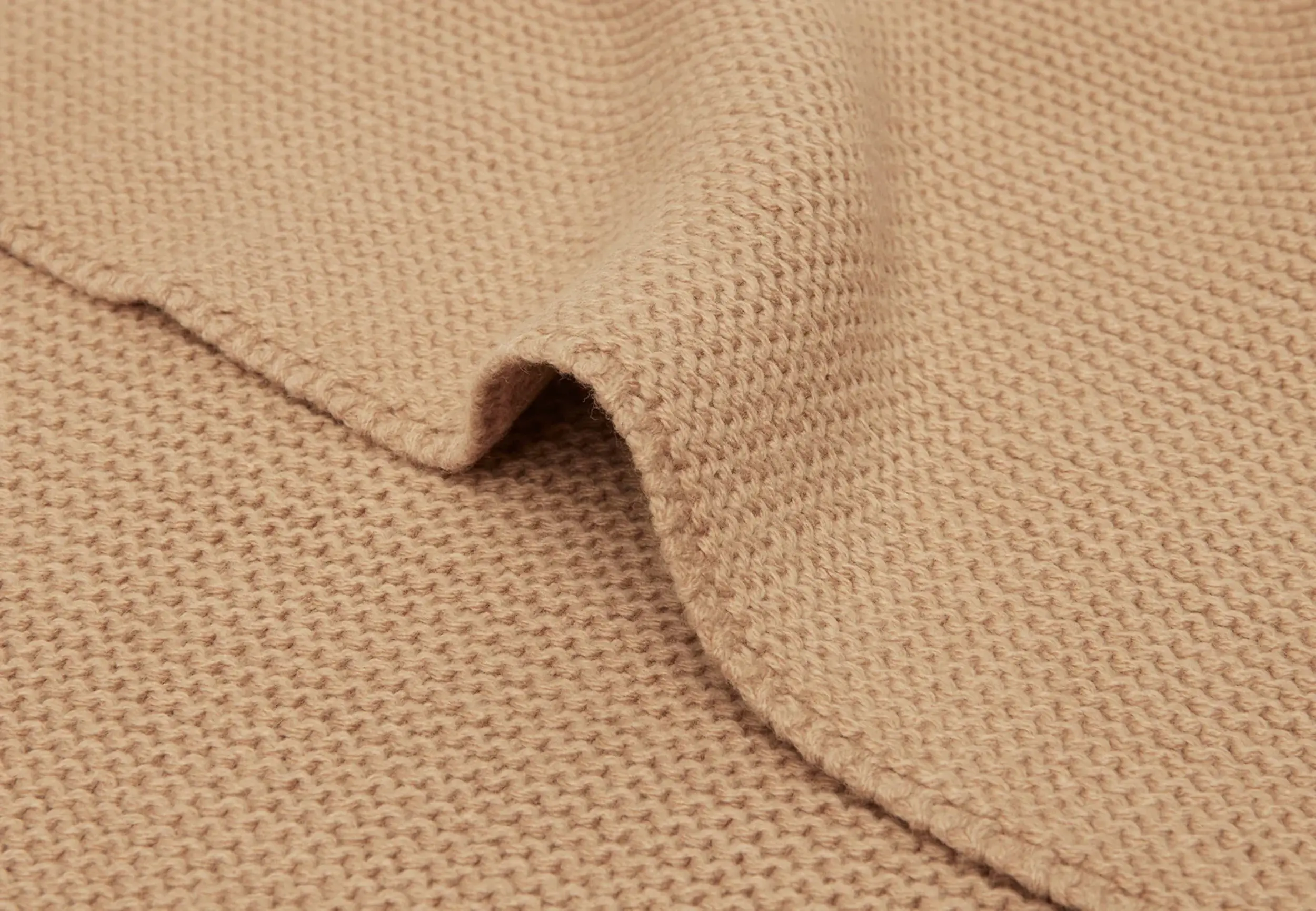 Patura Jollein Basic Knit 75x100 (Biscuit) - 5