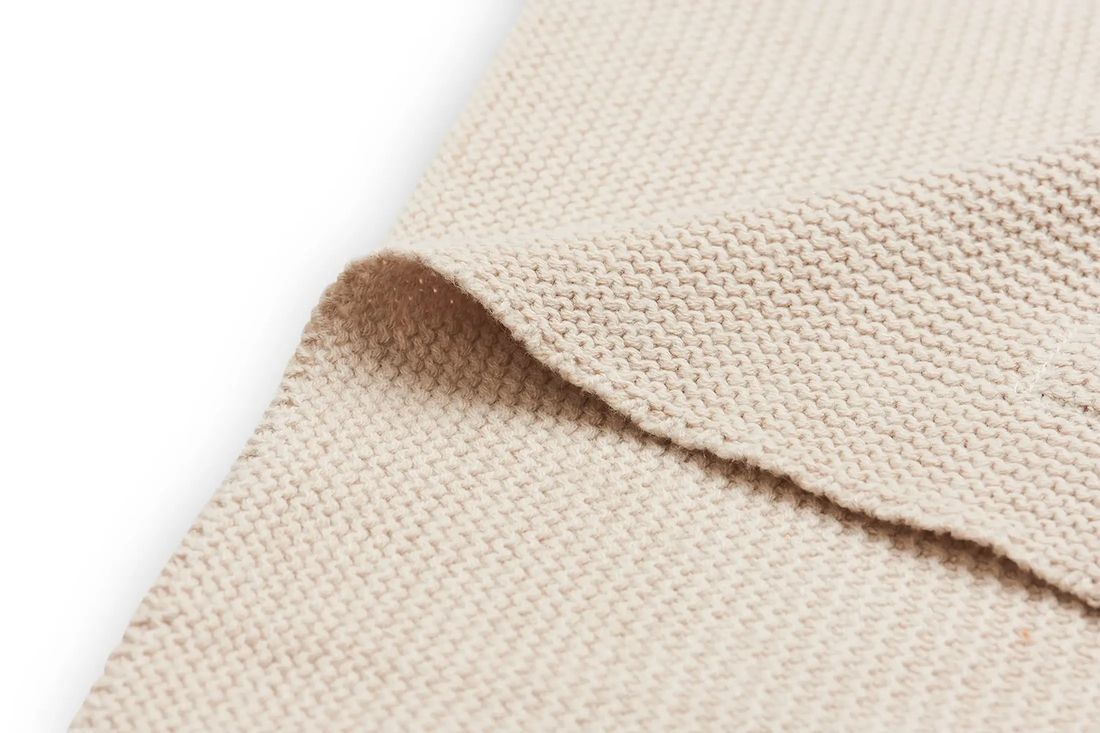 Patura Jollein Basic Knit 75x100 (Nougat) - 4