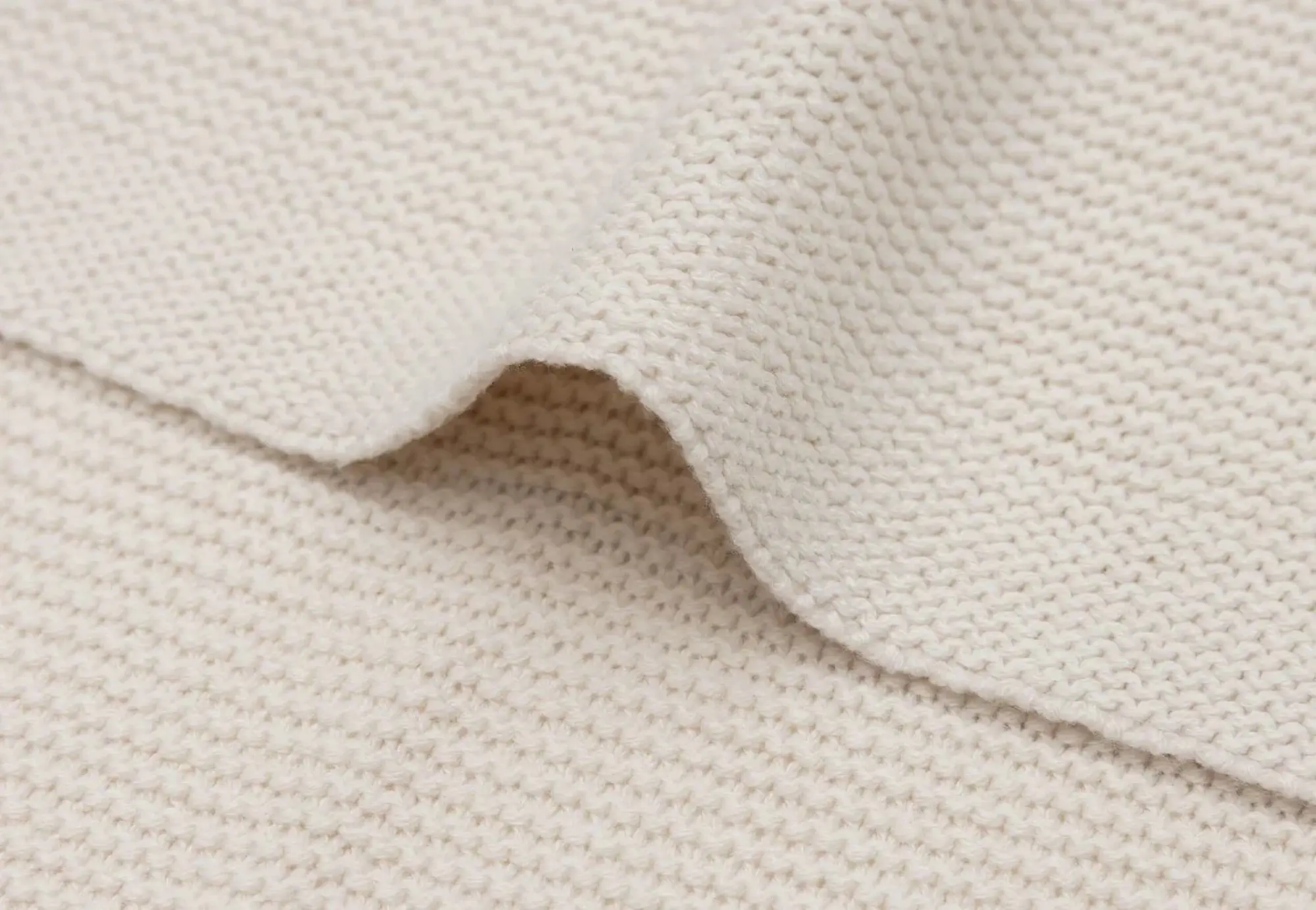 Плед Jollein Basic Knit 75x100 (Oatmeal) - 2