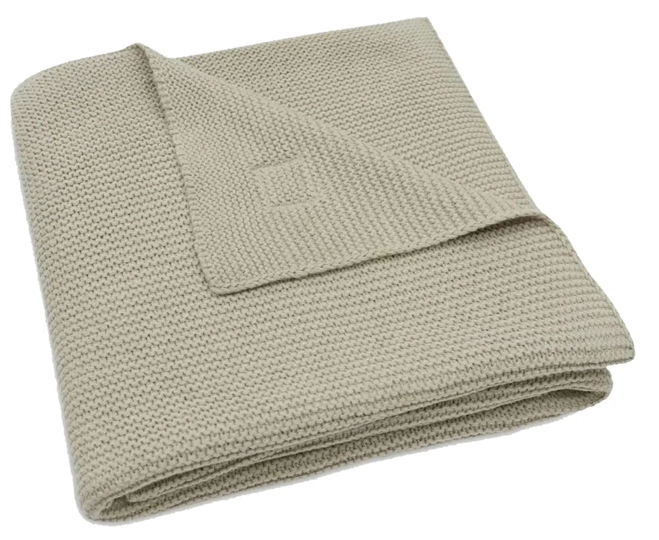 Patura Jollein Basic Knit 75x100 (Olive Green)