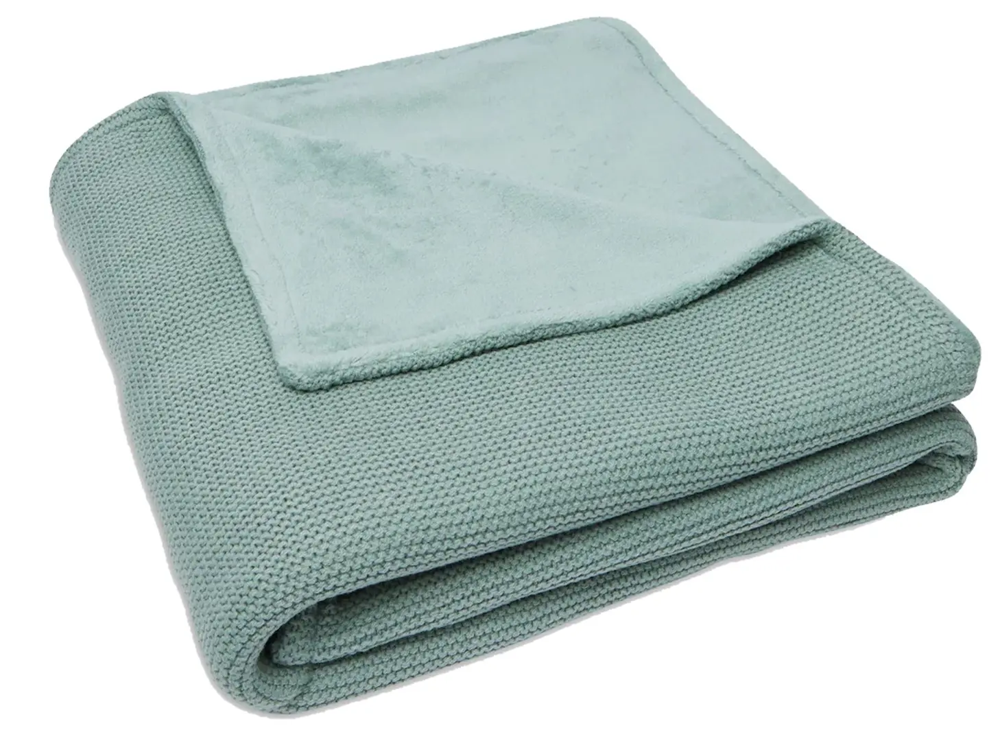 Patura Jollein Basic Knit Coral Fleece 100x150 (Forest Green)