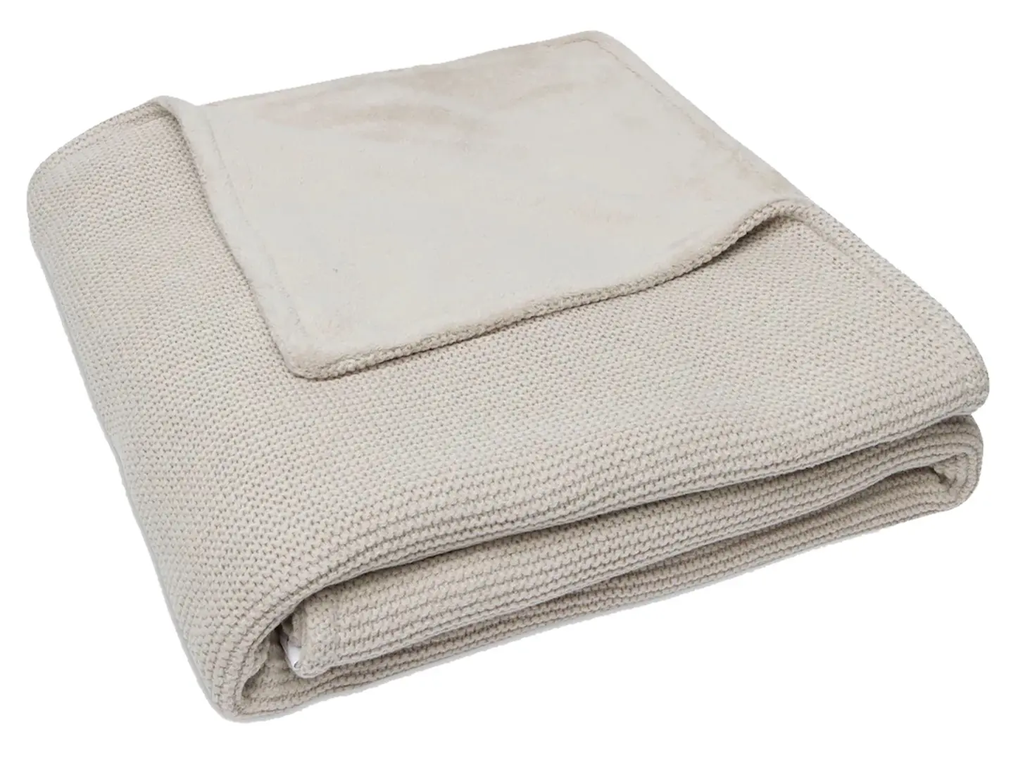 Patura Jollein Basic Knit Fleece 100x150 (Nougat)