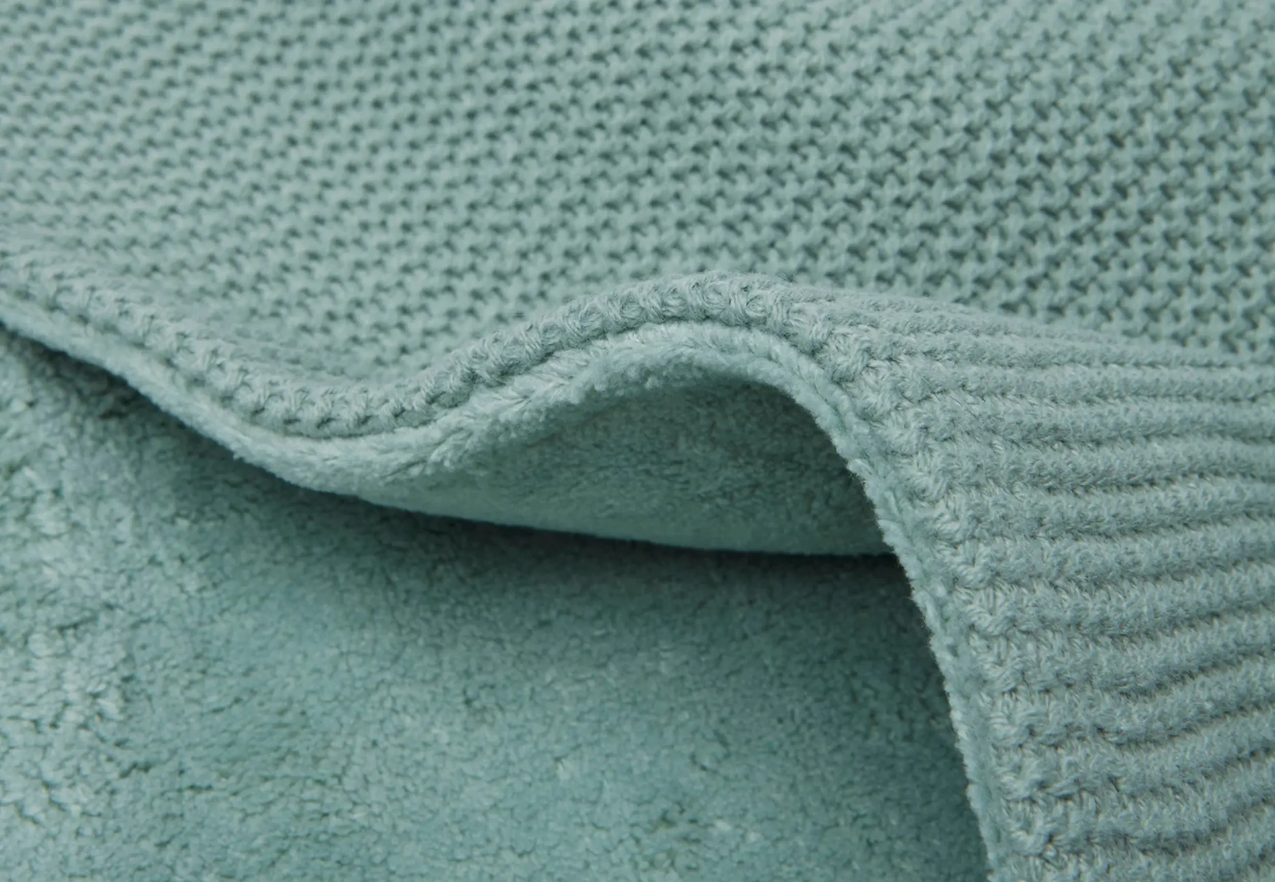 Patura Jollein Basic Knit Fleece 75x100 (Forest Green) - 4