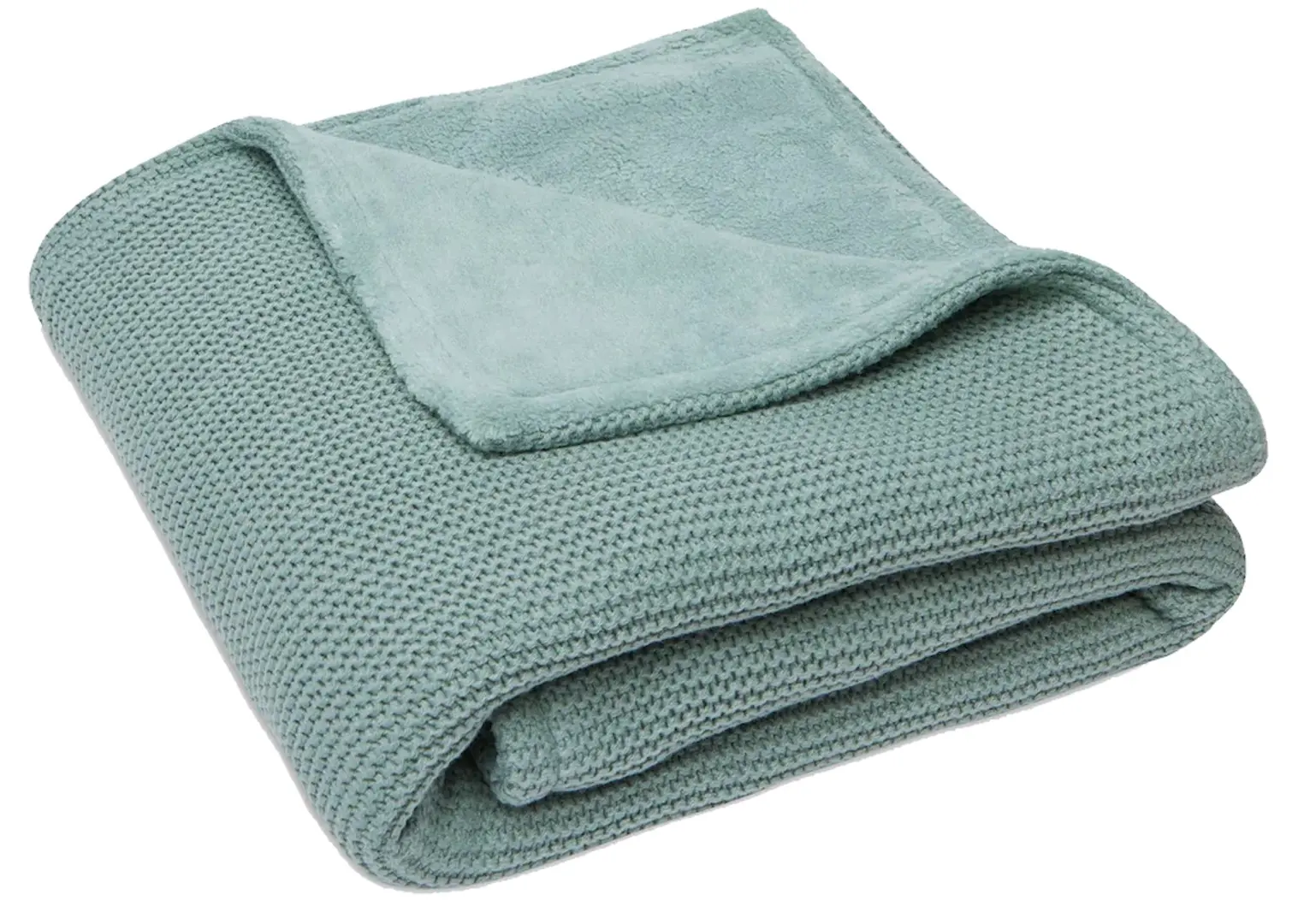 Patura Jollein Basic Knit Fleece 75x100 (Forest Green)