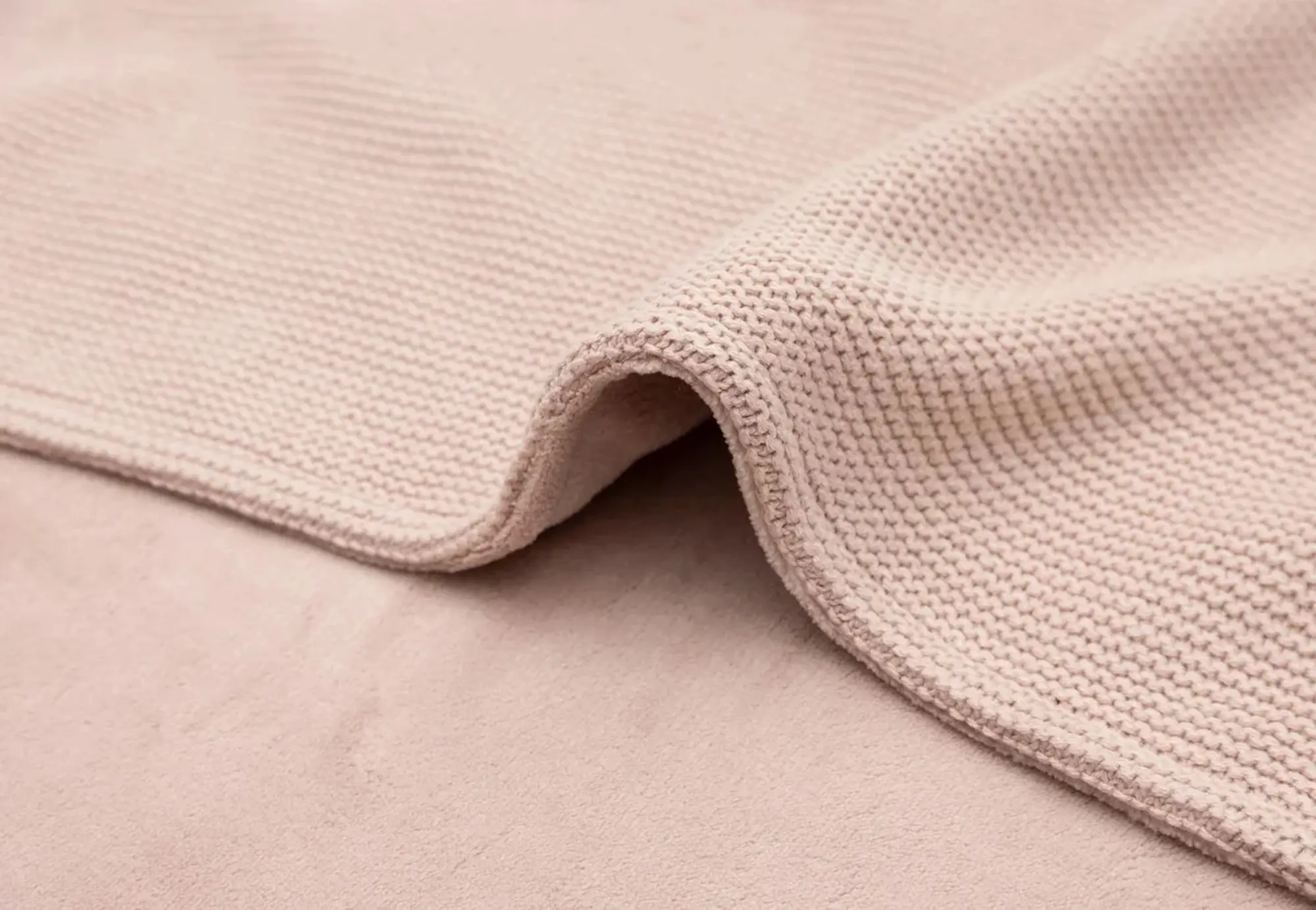 Patura Jollein Basic Knit Fleece 75x100 (Wild Rose) - 2