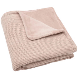 Patura Jollein Basic Knit Fleece 75x100 (Wild Rose)