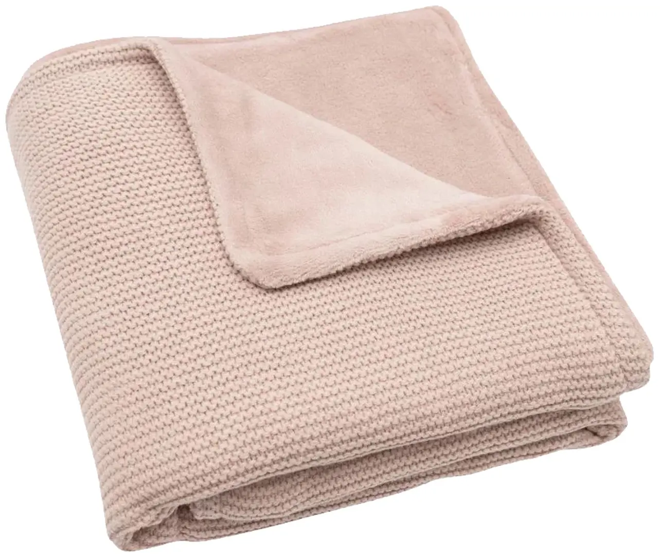 Patura Jollein Basic Knit Fleece 75x100 (Wild Rose)