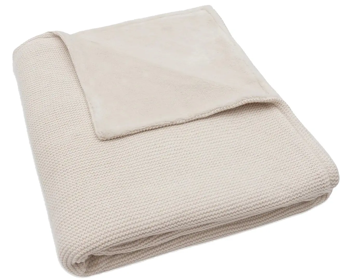 Patura Jollein Basic Knit Velvet 100x150 (Oatmeal)