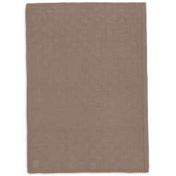 Плед Jollein Box Knit Gots 100x150 (Milky Coffee) Thumb