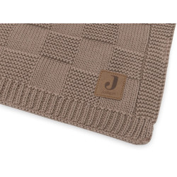 Плед Jollein Box Knit Gots 100x150 (Milky Coffee) Thumb