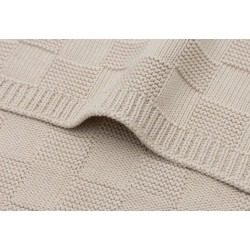Плед Jollein Box Knit Gots 75x100 (Warm Sand) Thumb