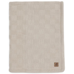 Patura Jollein Box Knit Velvet Gots 100x150 (Warm Sand) Thumb