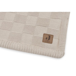Patura Jollein Box Knit Velvet Gots 100x150 (Warm Sand) Thumb