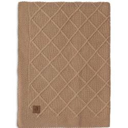 Patura Jollein Check Knit 100x150 (Biscuit) Thumb