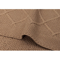 Patura Jollein Check Knit 100x150 (Biscuit) Thumb