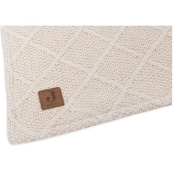 Плед Jollein Check Knit 100x150 (Oatmeal) Thumb