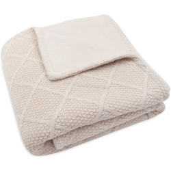 Patura Jollein Check Knit 100x150 (Oatmeal)