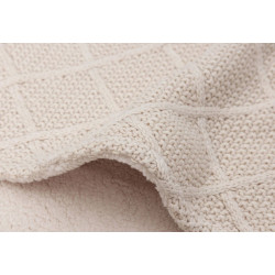 Плед Jollein Check Knit 100x150 (Oatmeal) Thumb