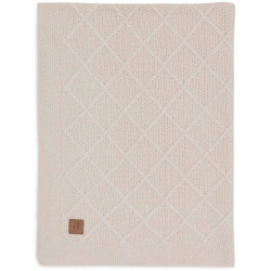 Patura Jollein Check Knit 100x150 (Oatmeal) Thumb