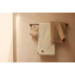 Patura Jollein Check Knit 75x100 (Biscuit) Thumb