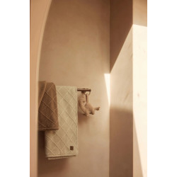 Patura Jollein Check Knit 75x100 (Biscuit) Thumb