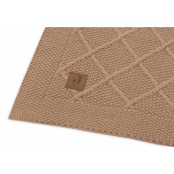 Плед Jollein Check Knit 75x100 (Biscuit) Thumb