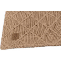 Patura Jollein Check Knit 75x100 (Biscuit) Thumb