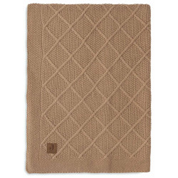 Плед Jollein Check Knit 75x100 (Biscuit) Thumb