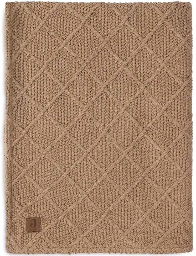 Patura Jollein Check Knit 75x100 (Biscuit) - 5