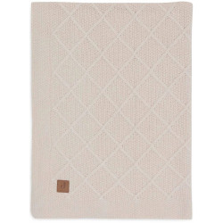 Patura Jollein Check Knit 75x100 (Oatmeal) Thumb