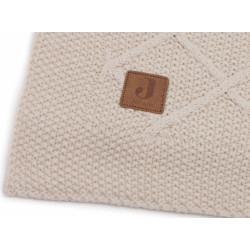 Patura Jollein Check Knit 75x100 (Oatmeal) Thumb