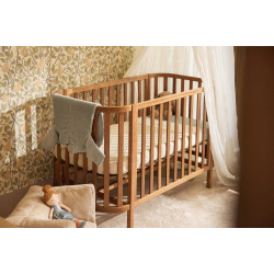 Patura Jollein Check Knit 75x100 (Oatmeal) Thumb