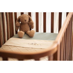 Patura Jollein Check Knit 75x100 (Oatmeal) Thumb