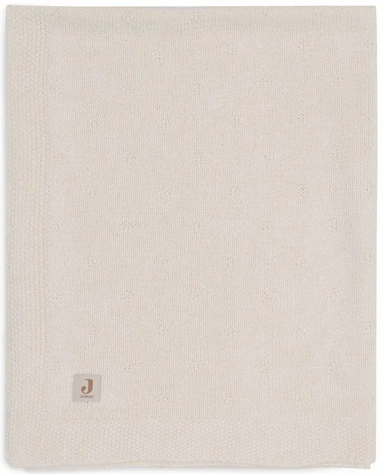 Patura Jollein Cosy Knit 100x150 (Ivory) - 3