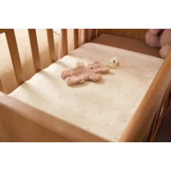 Плед Jollein Cosy Knit 100x150 (Ivory) Thumb